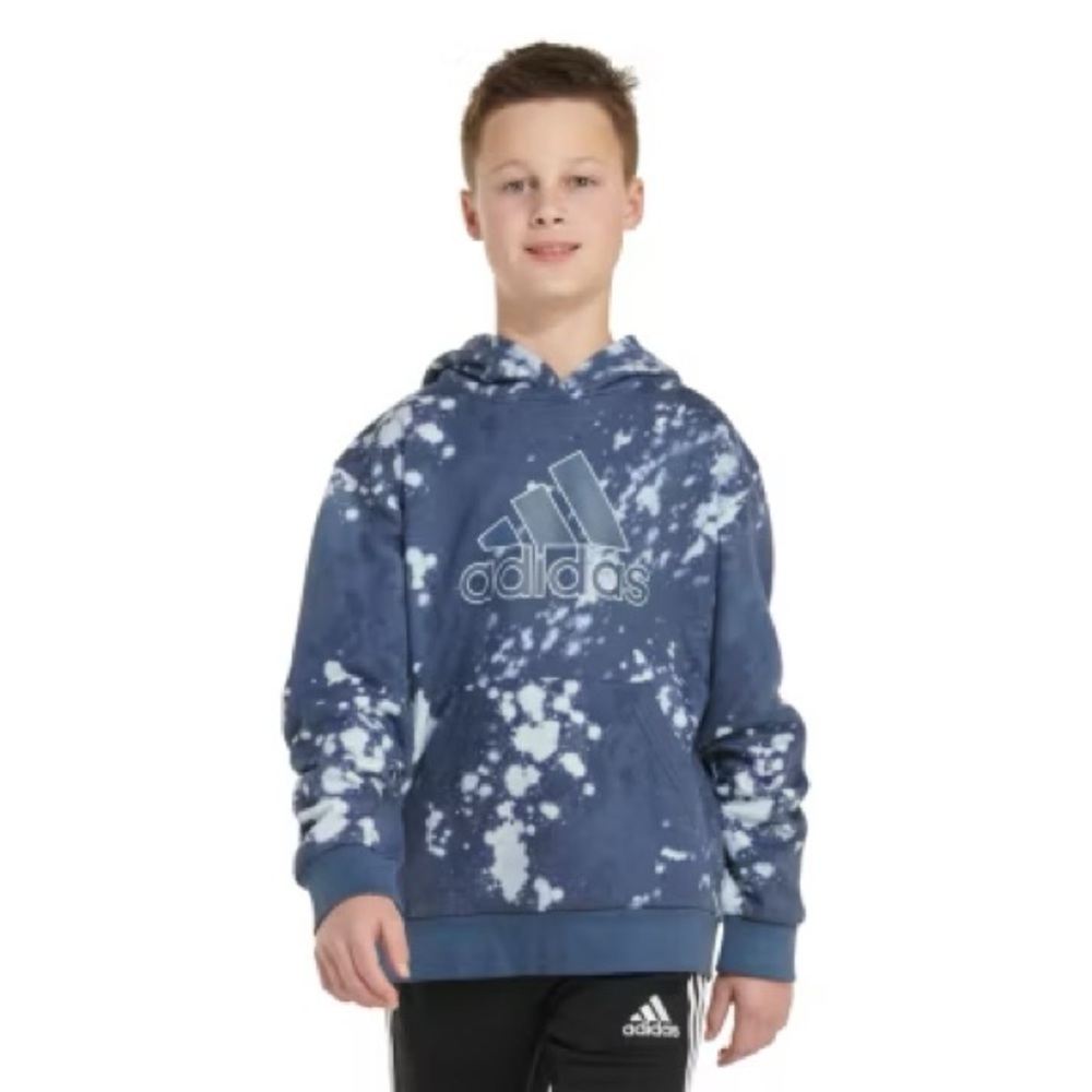 Adidas Youth boys Hoodie Sz Large Retail $45